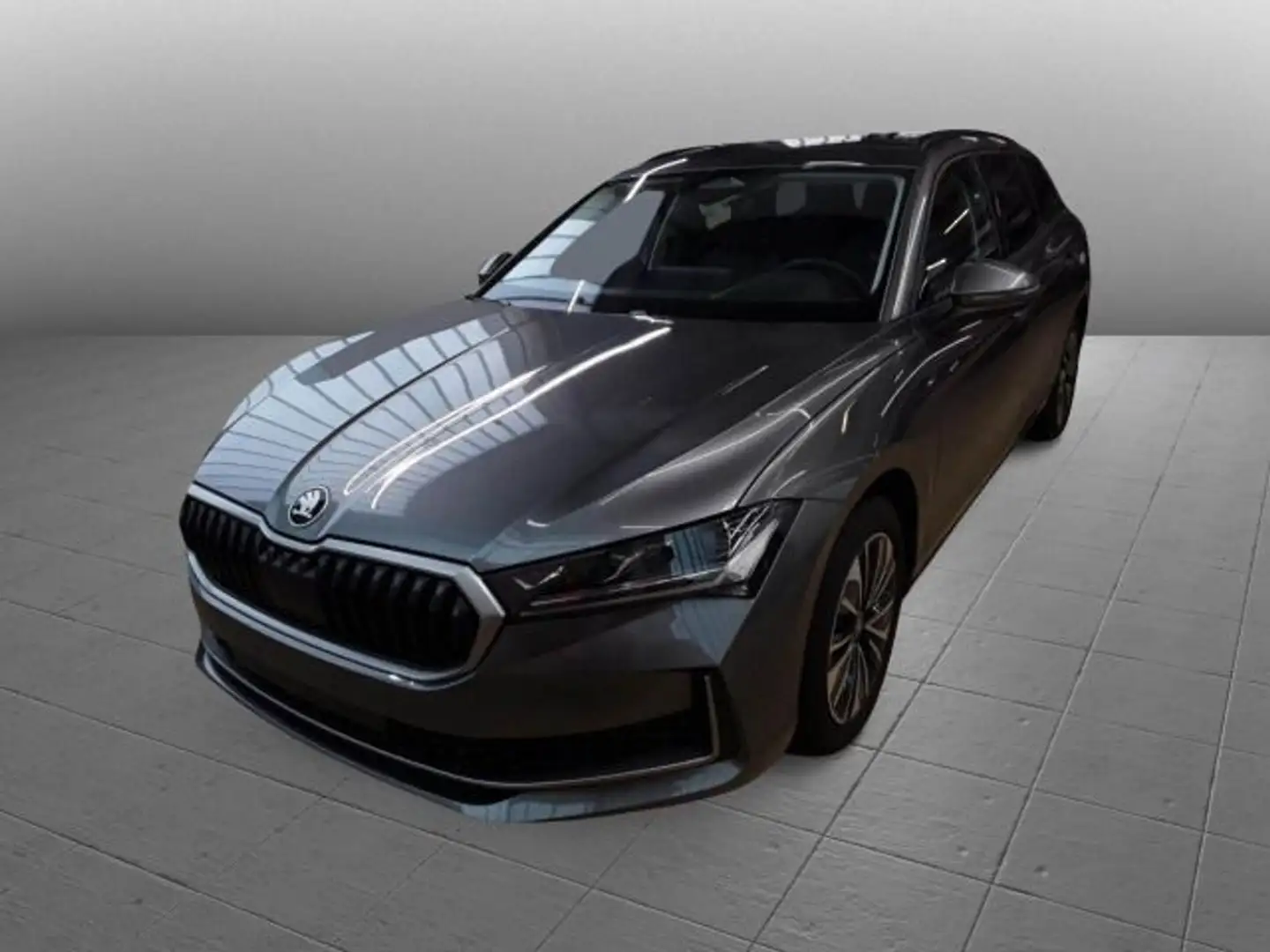 Skoda Superb Combi 2.0 TDI Selection DSG Navi LED HuD Gris - 1