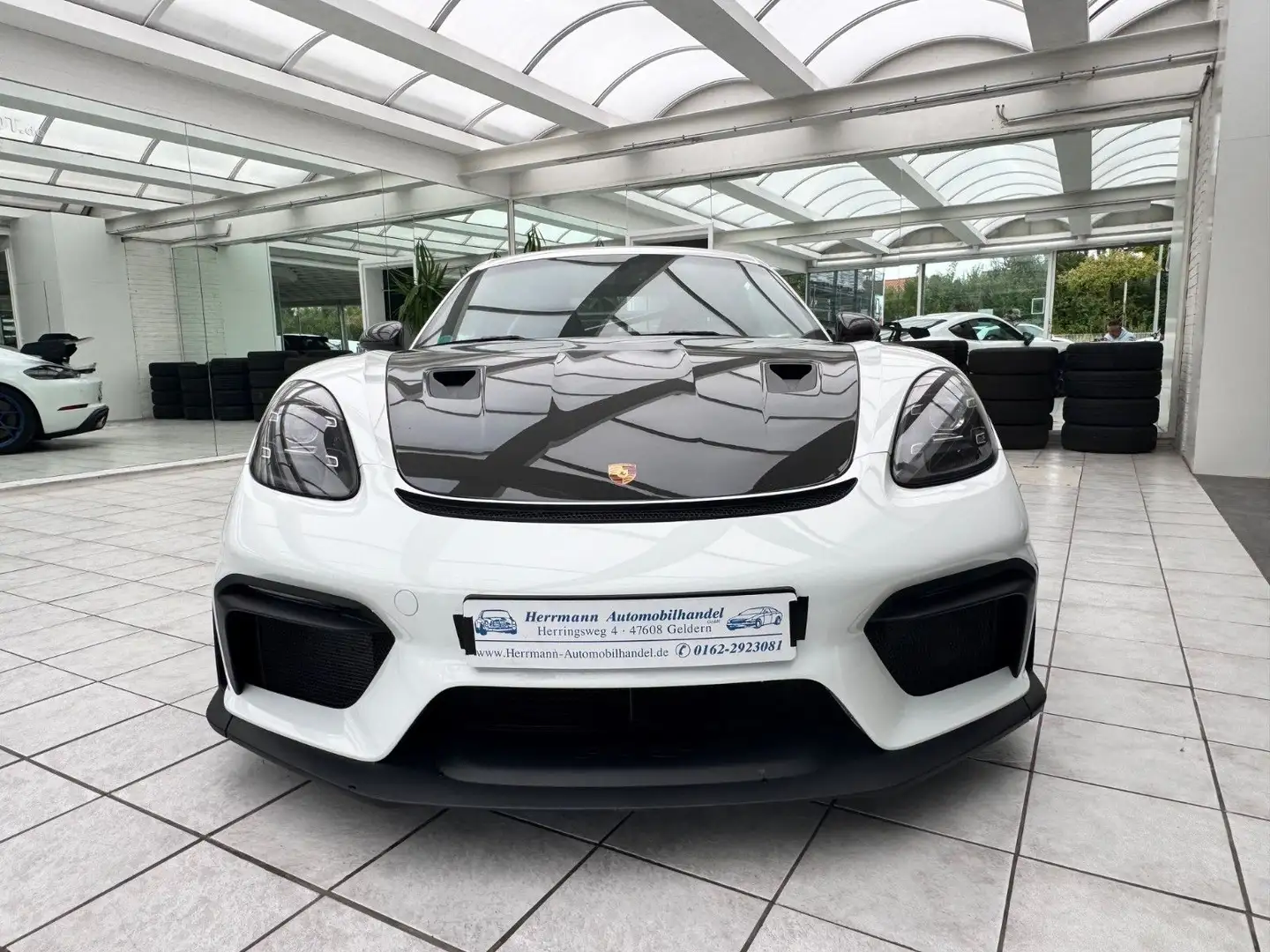Porsche Cayman GT4 RS Weissach Paket Lift System Weiß - 2