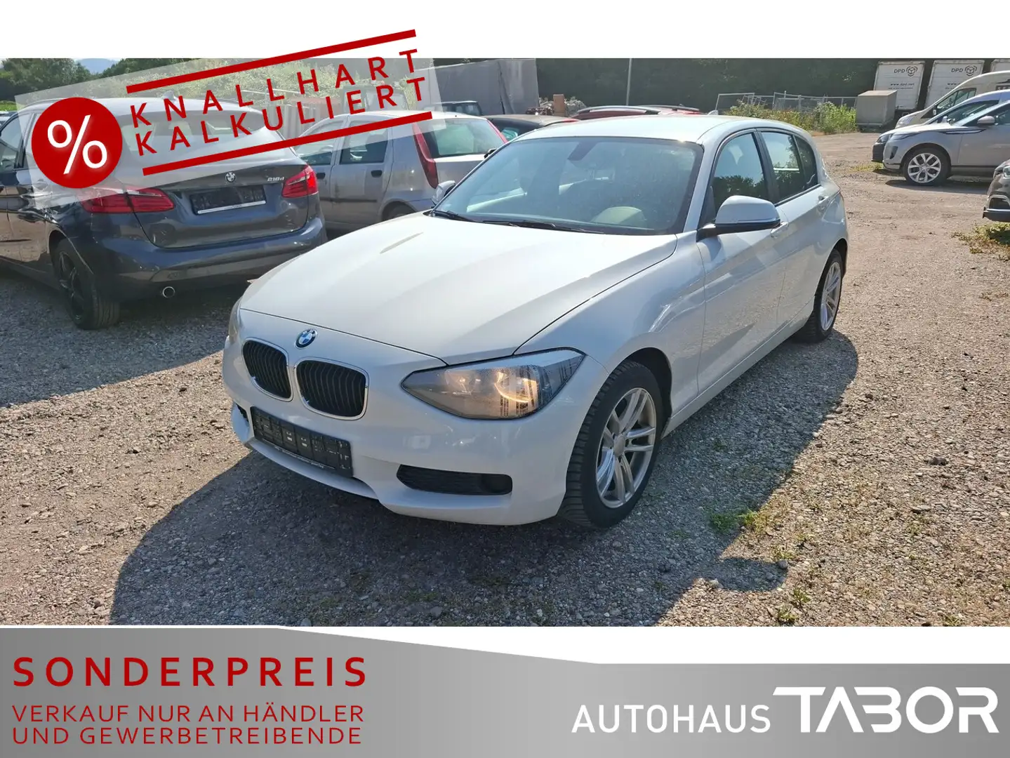 BMW 114 Klimaautomatik PDC SHZ el.FH Weiß - 1