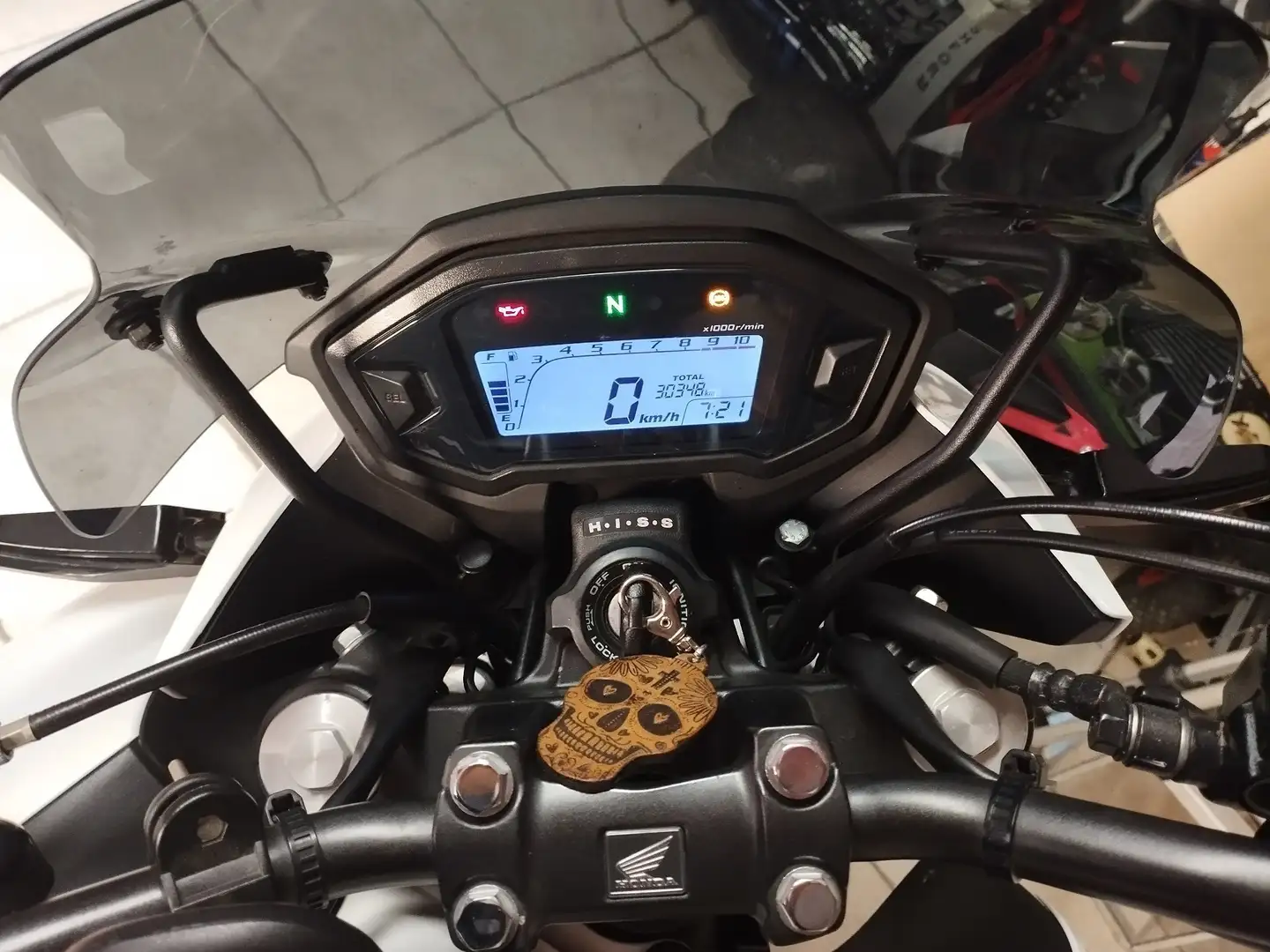 Honda CBR 500 F White - 2
