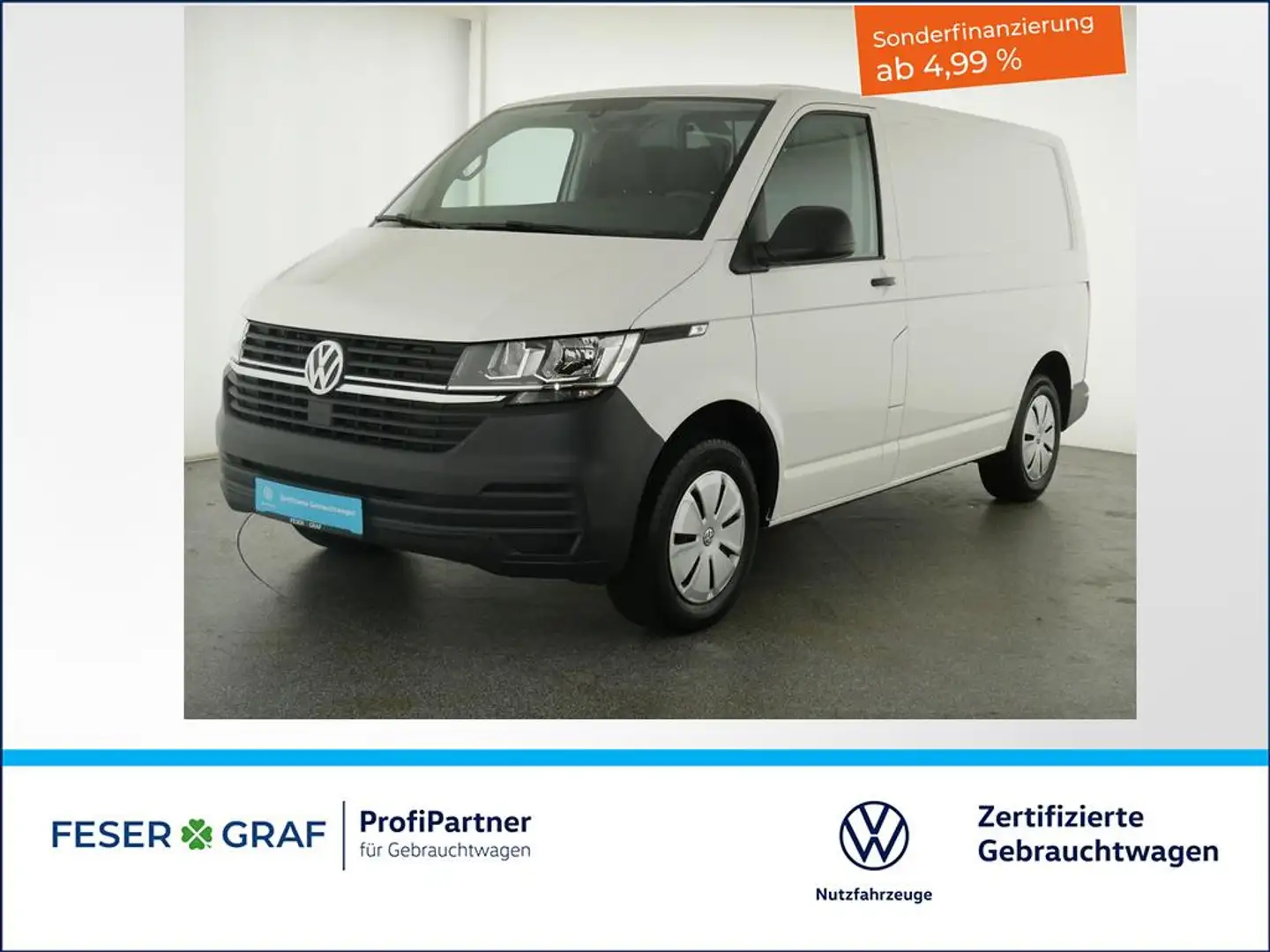Volkswagen T6.1 Transporter 6.1 Kasten 2.0TDI Komfort-Paket-Plus Klimaanlage Bianco - 1