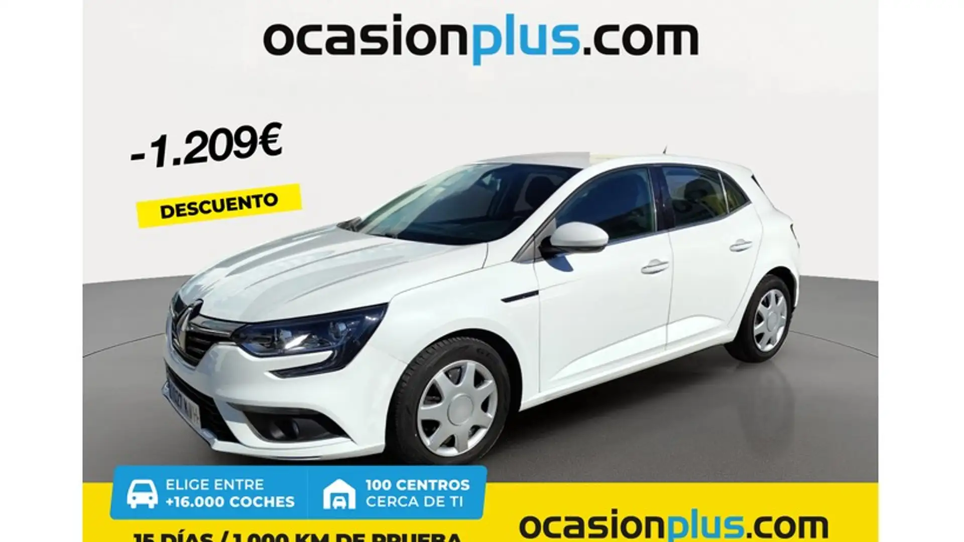 Renault Megane 1.5dCi Blue Business 70kW Bianco - 1