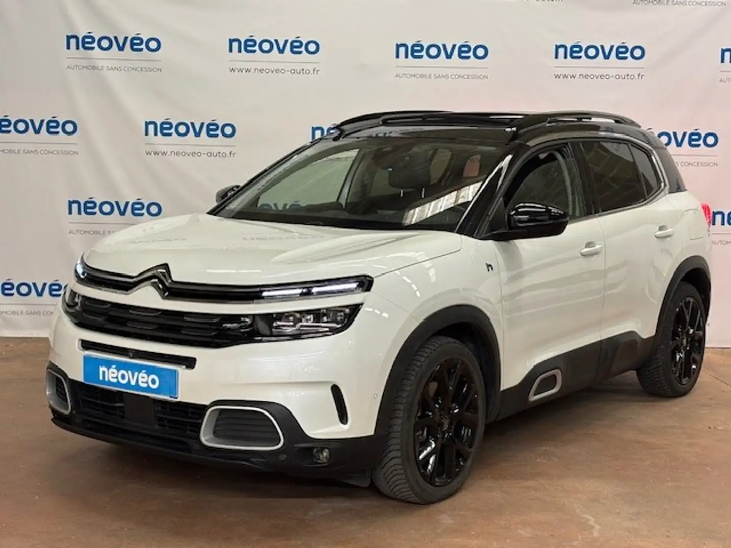 Citroen C5 Aircross HYBRID 225CH SHINE PACK E-EAT8 TOIT OUVRANT Blanc - 1