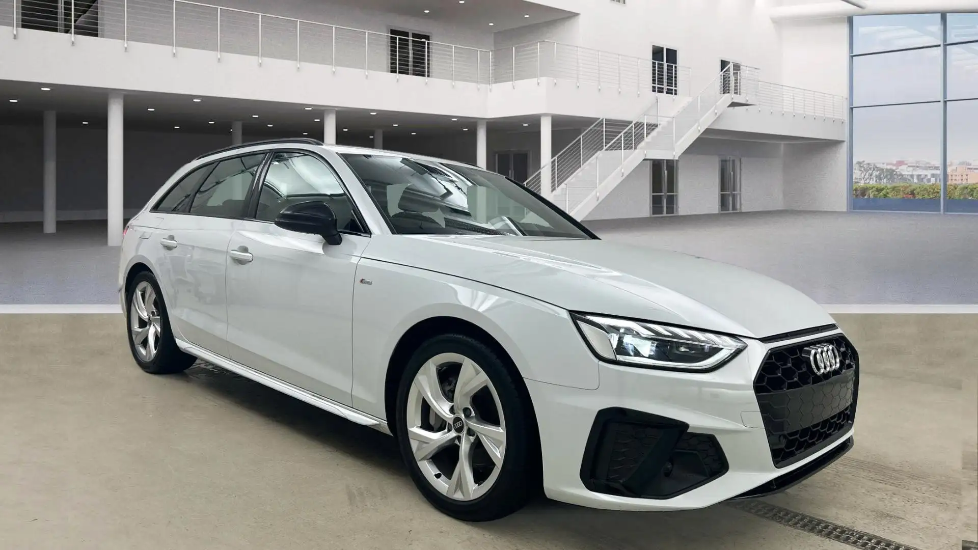Audi A4 40 TDI S line Smartphone Panorama Kamera OptikPak Bianco - 1