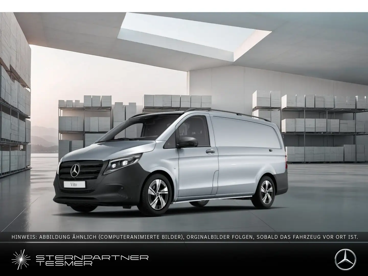 Mercedes-Benz Vito 119 CDI 4x4 KASTEN, LANG - AHK! MULTIBEAM! Argent - 1