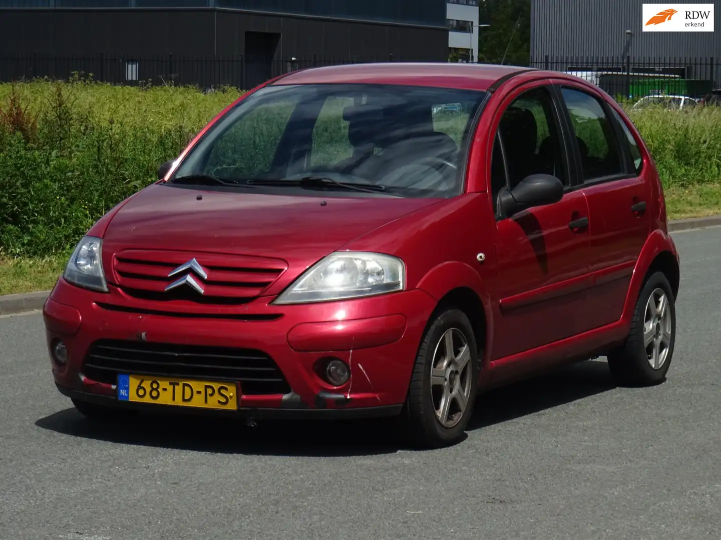 Citroen C3 NAP/AIRCO/CRUISE/ELEKRAM/APK Rood - 1