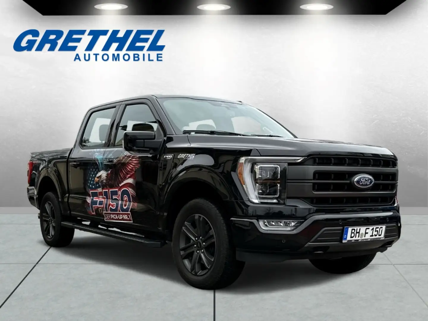 Ford F 150 LARIAT DEUTSCHES MODELL - WERKSGARANTIE - Černá - 1