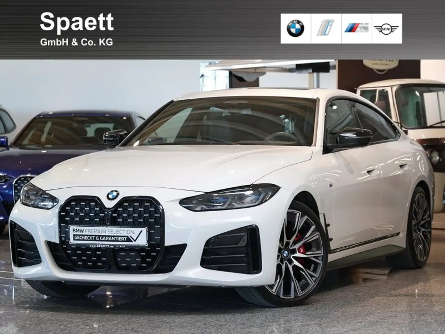 BMW 440 M440i xDrive Gran Coupe 20Zoll Laser 360° GSD Weiß - 1