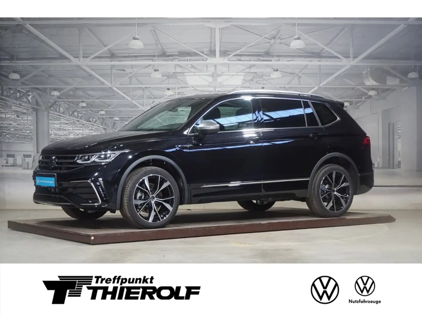 Volkswagen Tiguan Allspace R-Line 2.0 TDI 4M Standhz 360- Schwarz - 1