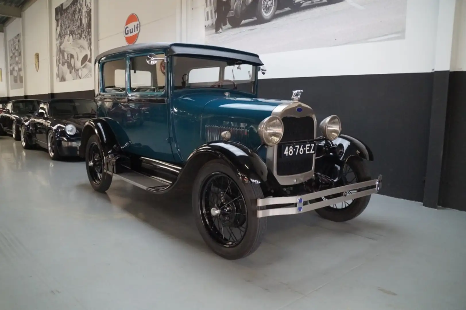 Ford Tudor Beautiful Restoration (1928) Bleu - 2