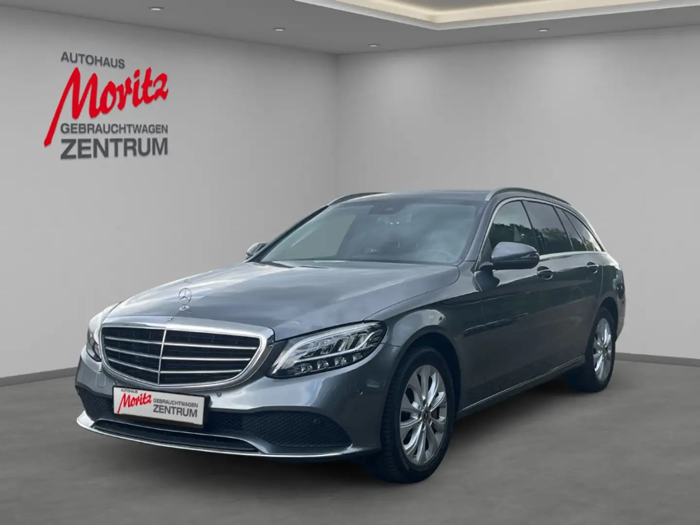 Mercedes-Benz C 300 T Exclusive Aut. 9 Gang *LEDER* AHK & MEHR!* Grau - 1