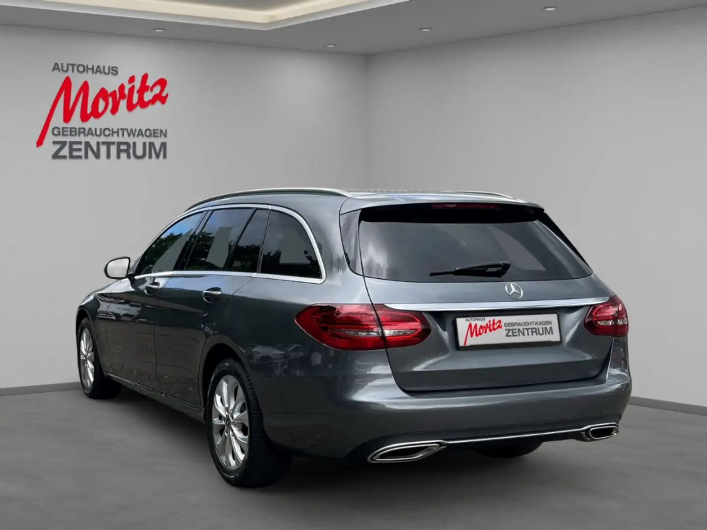 Mercedes-Benz C 300 T Exclusive Aut. 9 Gang *LEDER* AHK & MEHR!* Grau - 2