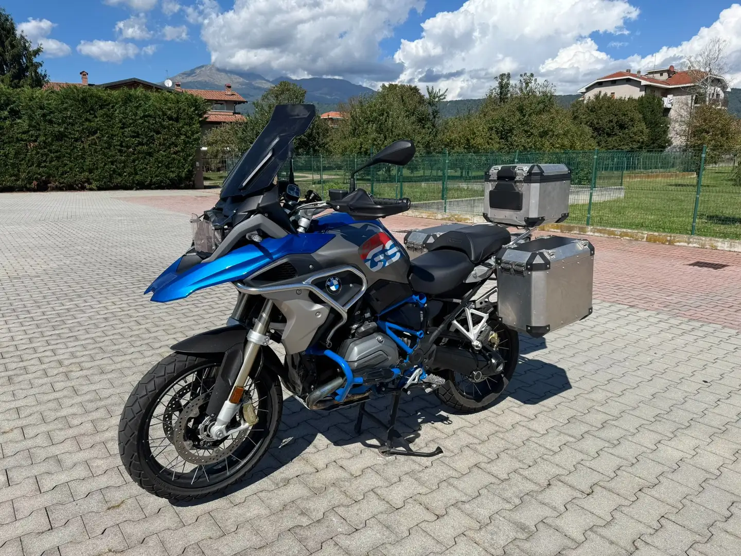 BMW R 1200 GS Rallye Bleu - 2