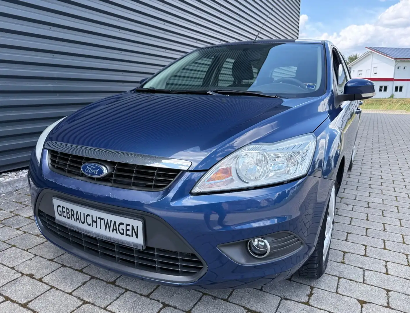 Ford Focus 1.6 16V Turnier Style/Klima/Shz/TÜV:neu Blauw - 1