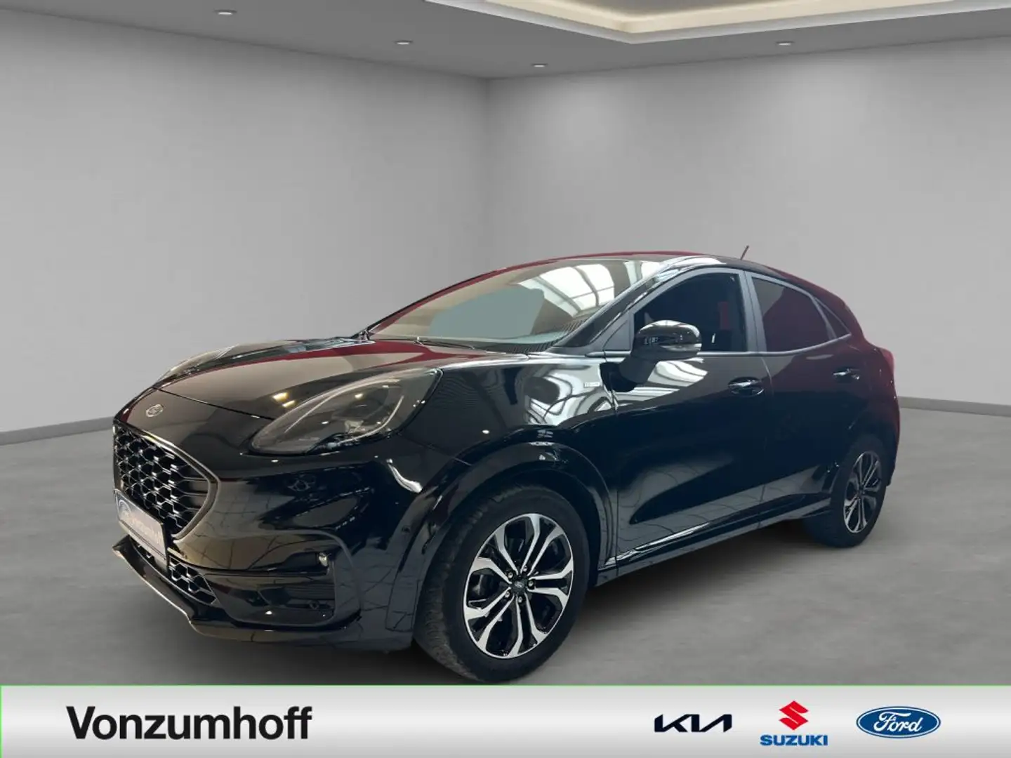 Ford Puma 1.0 EcoBoost Hybrid Aut. ST-LINE Schwarz - 1