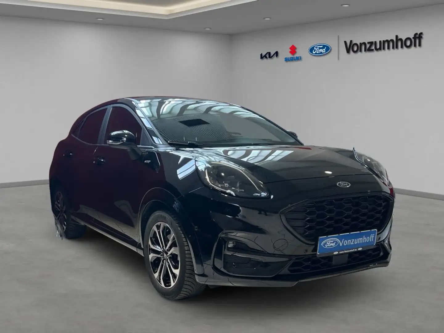 Ford Puma 1.0 EcoBoost Hybrid Aut. ST-LINE Schwarz - 2