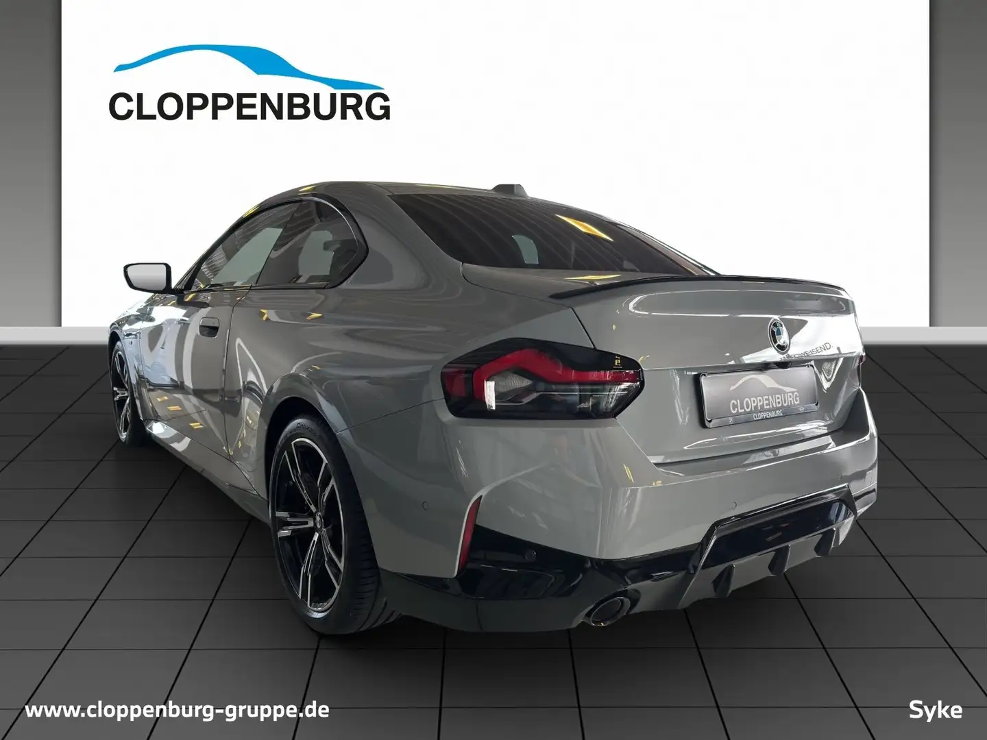 BMW 220 d M Sportpaket HK HiFi DAB LED RFK Tempomat Gris - 2