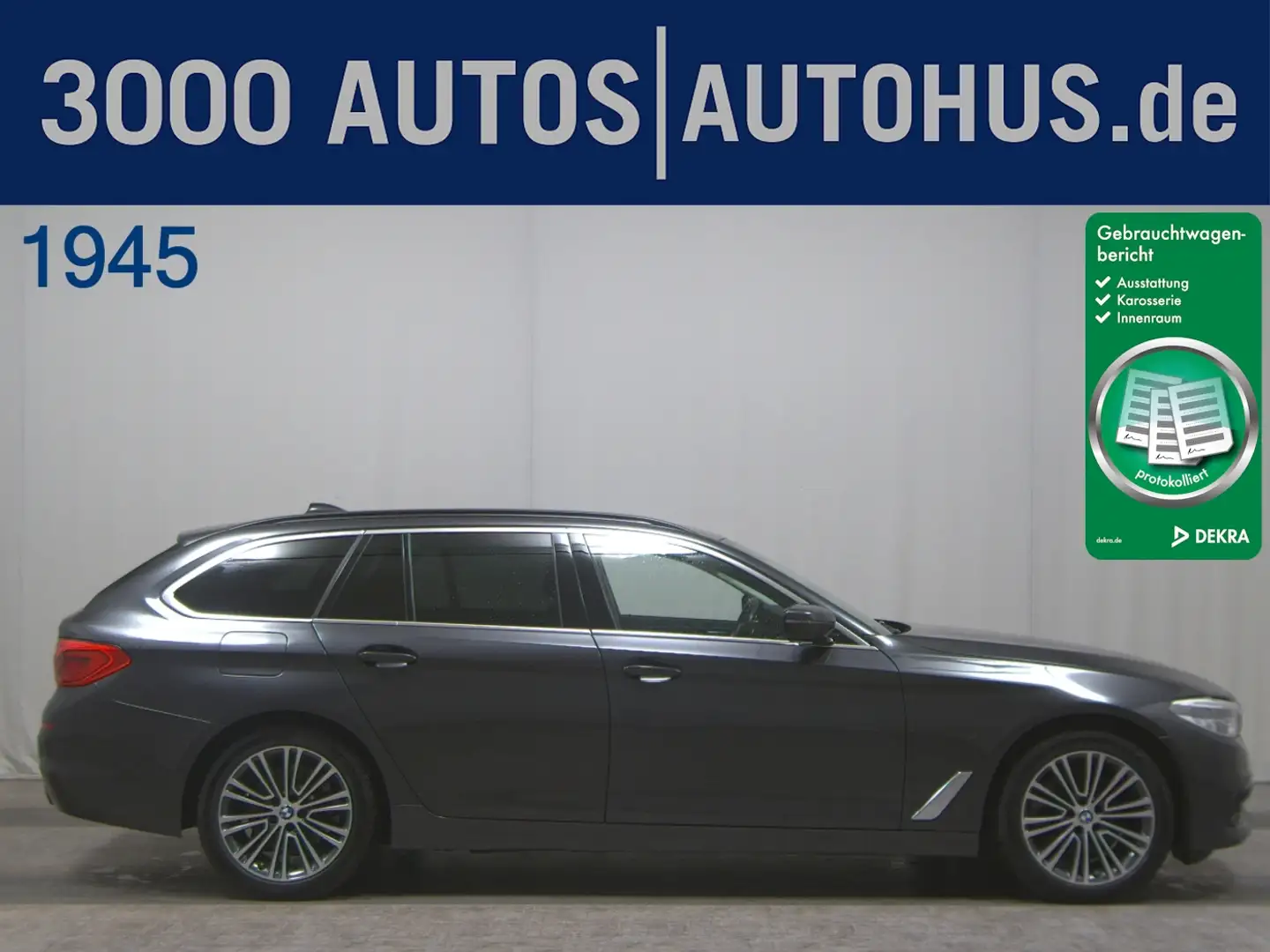 BMW 520 d Touring xDrive Sport Line Navi ACC HUD LED Gris - 1