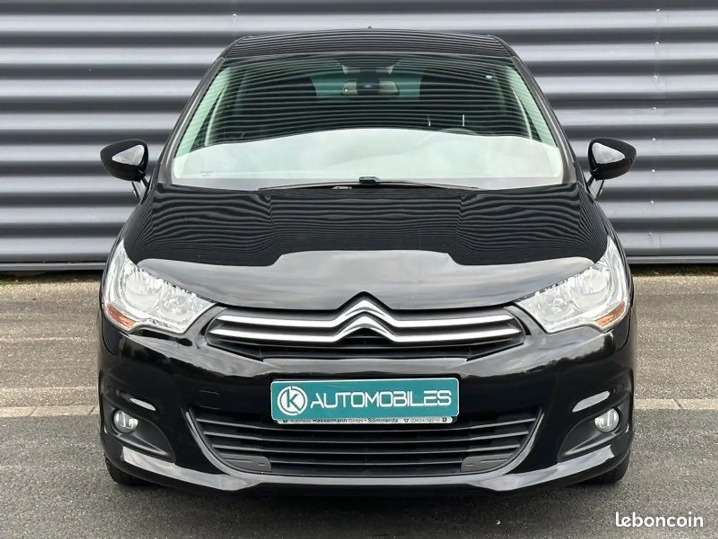 Citroen C4 CITROËN 1.6 VTI 120CH 123000Km PACK CONFORT BVM5 BLUETOOTH SIÈGES CHAUFFANTS RÉGULATEUR DE VITESSE RADAR RECUL Noir - 2