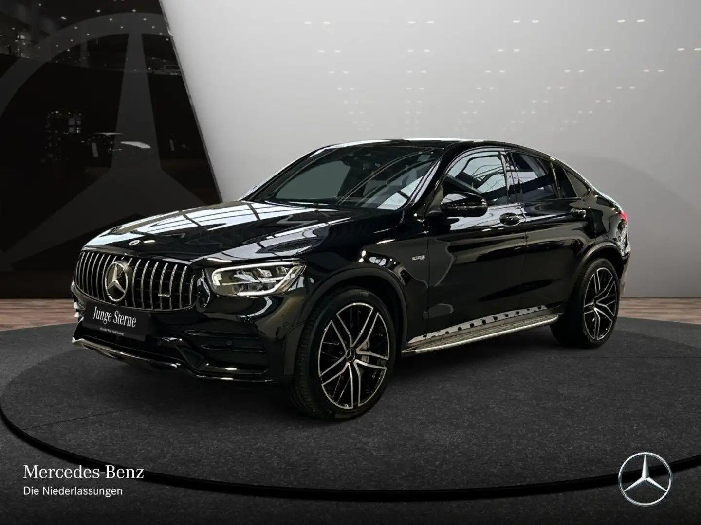 Mercedes-Benz GLC 43 AMG GLC 43 Coupé 4M AMG+NIGHT+360+LED+HUD+SPUR+TOTW Schwarz - 2