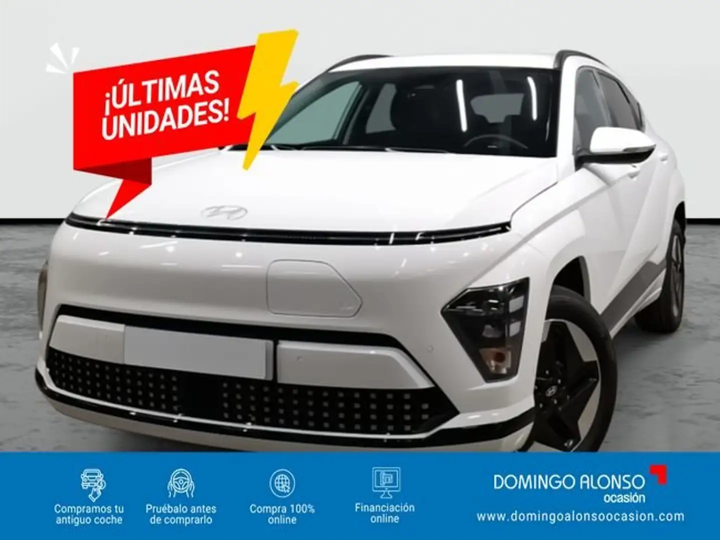 Hyundai KONA Nuevo Eléctrico 160 kW (218 CV) Smart MY25 Blanco - 1