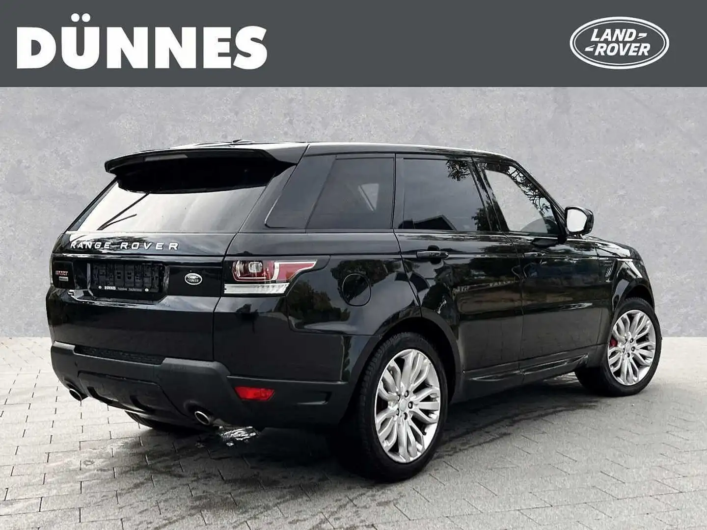 Land Rover Range Rover Sport SDV6 Autobiography Dynamic Чорний - 2
