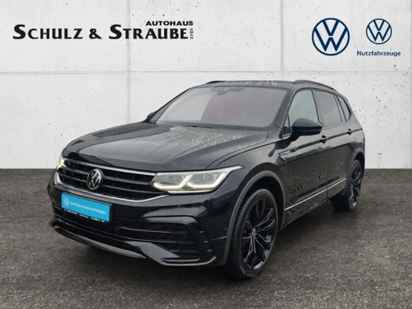 Volkswagen Tiguan Allspace 2.0 TSI R-Line 4Motion  5 J. Garantie Schwarz - 1