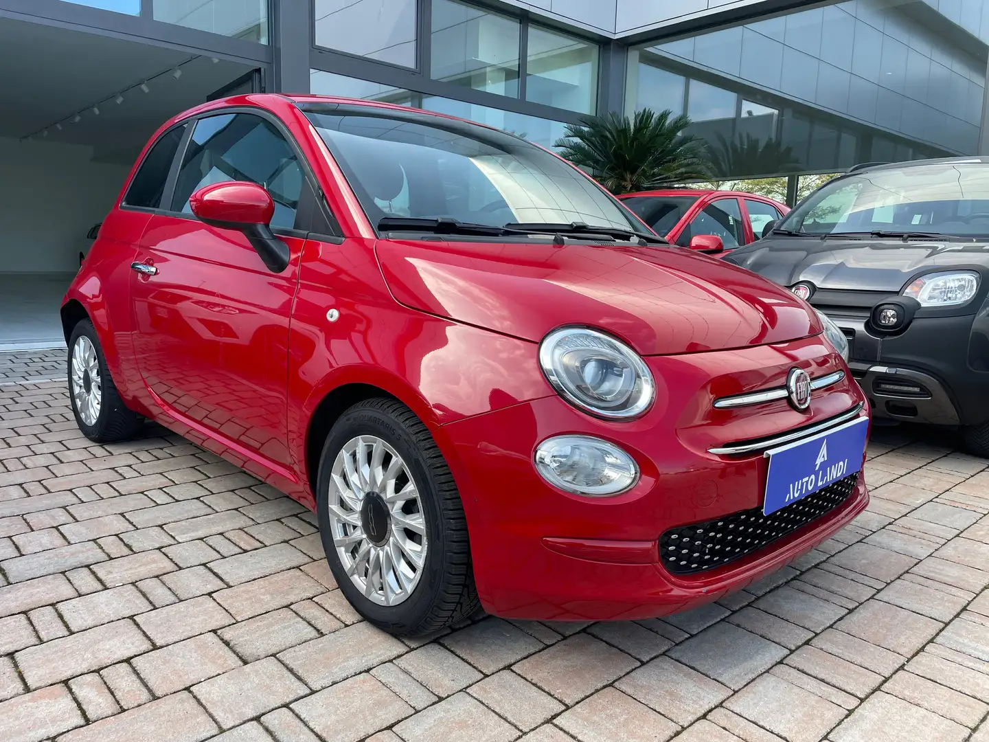 Fiat 500 500  1.0 hybrid Lounge 70cv Rouge - 2