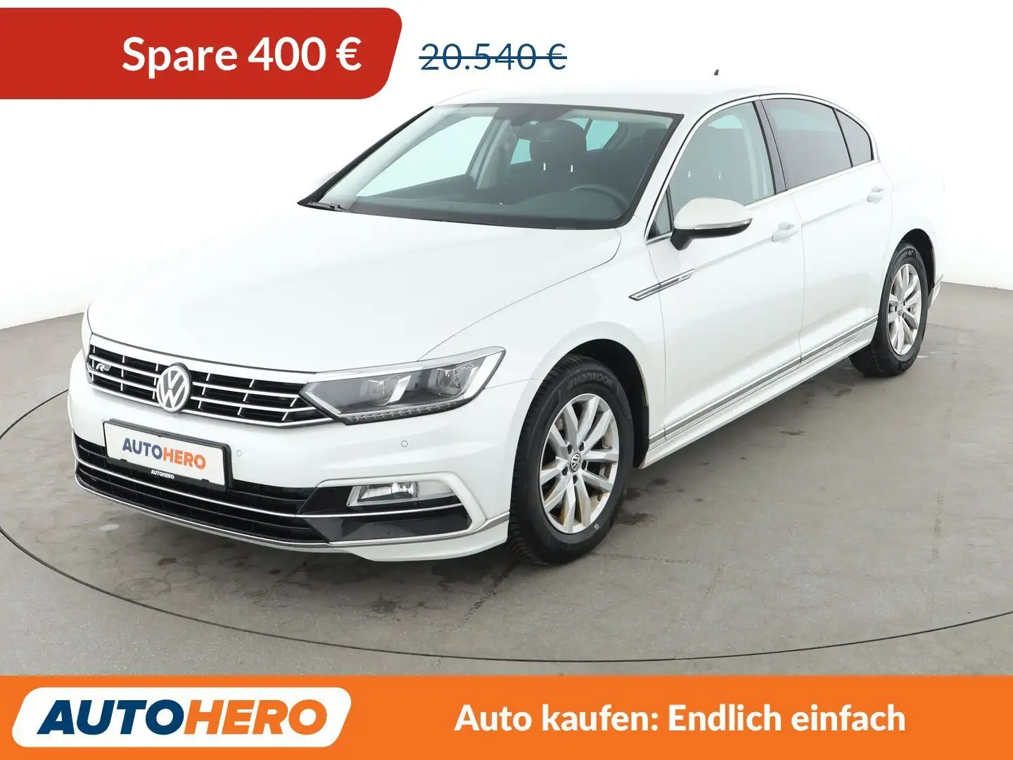 Volkswagen Passat 2.0 TDI Comfortline BM Aut.*RLINE*NAV*LED*TEMPO*SH White - 1