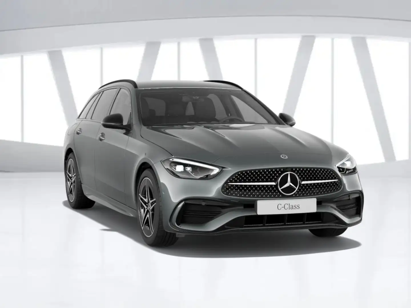 Mercedes-Benz C 220 d 4MATIC Station Wagon Grigio - 1