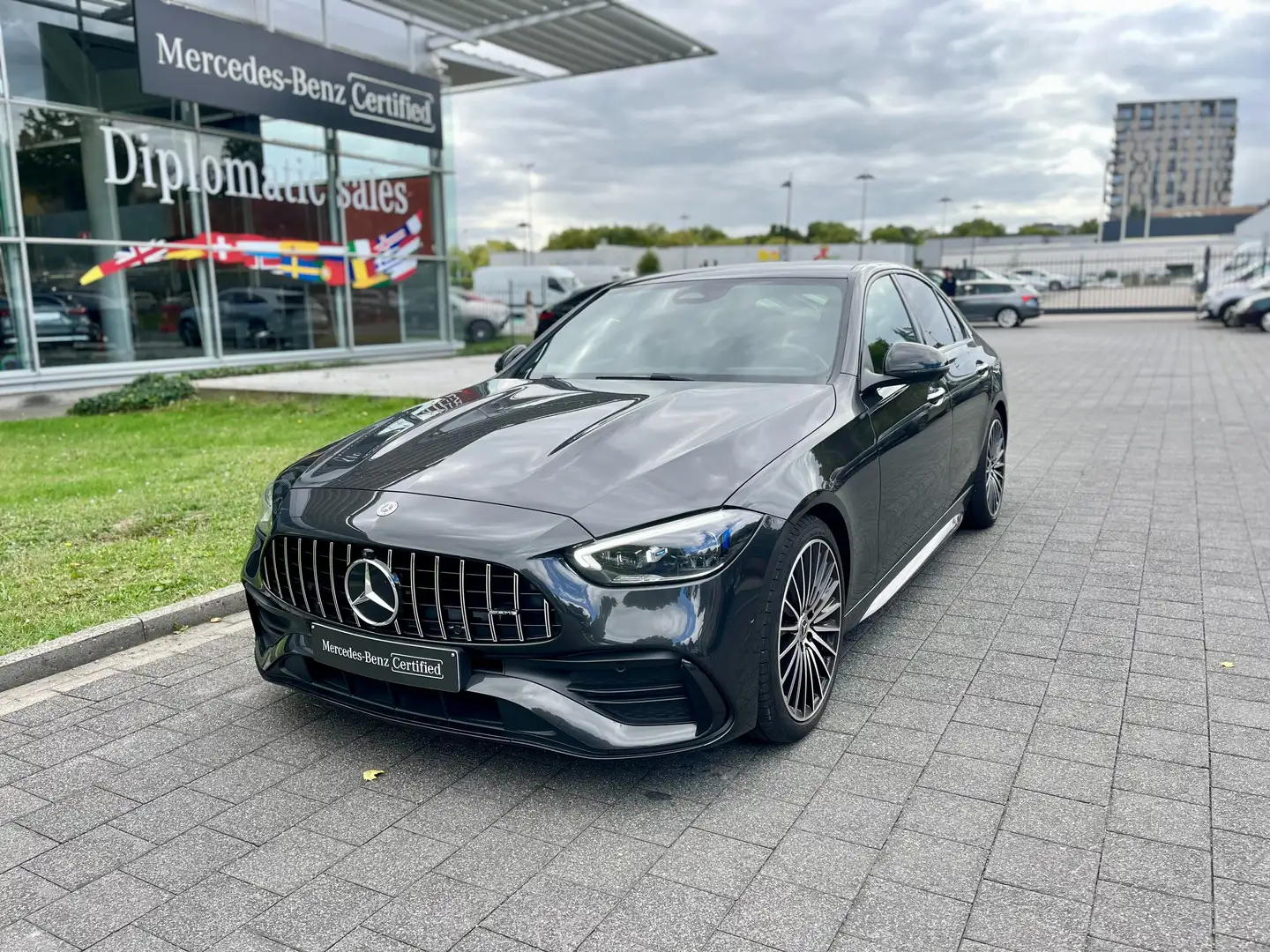 Mercedes-Benz C 200 C 200 d AMG Line Noir - 1