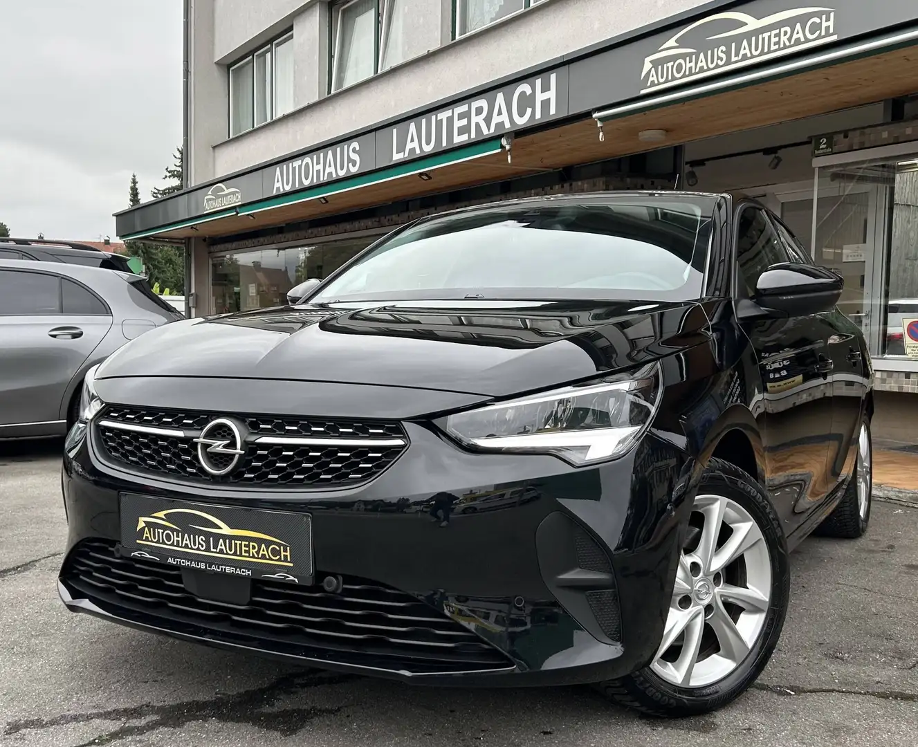Opel Corsa Elegance 1,2 Direct Injection Turbo *1.BESITZ *APP *PDC *SHZ *LED Schwarz - 1