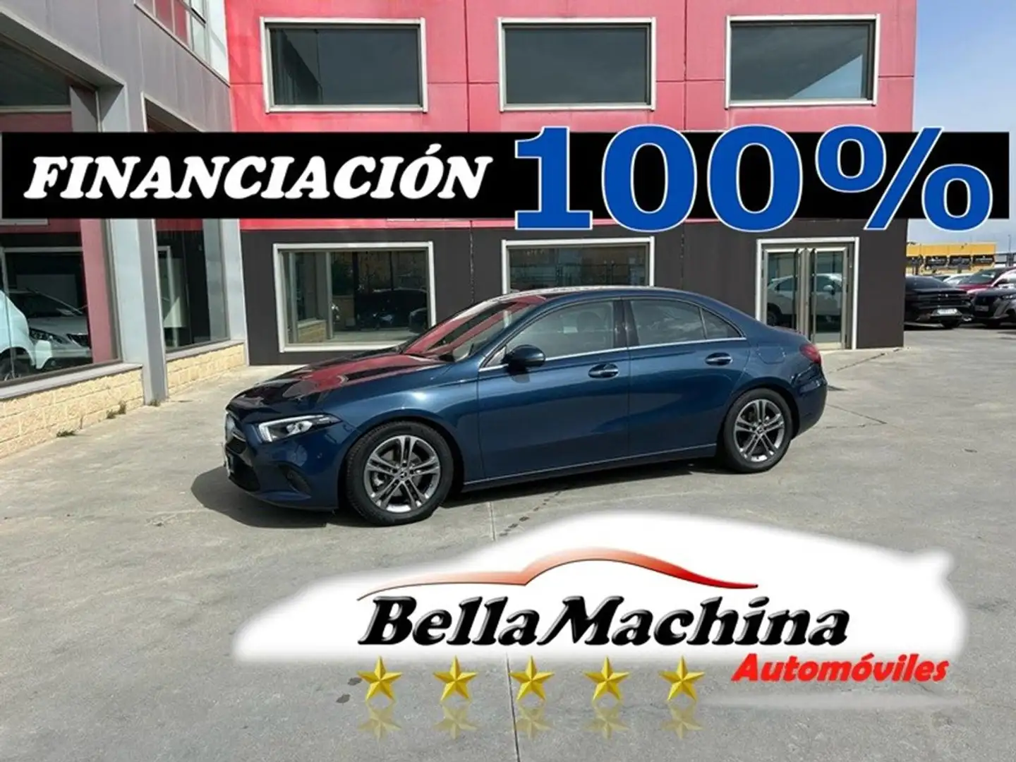 Mercedes-Benz A 180 180d Sedán 7G-DCT Azul - 1