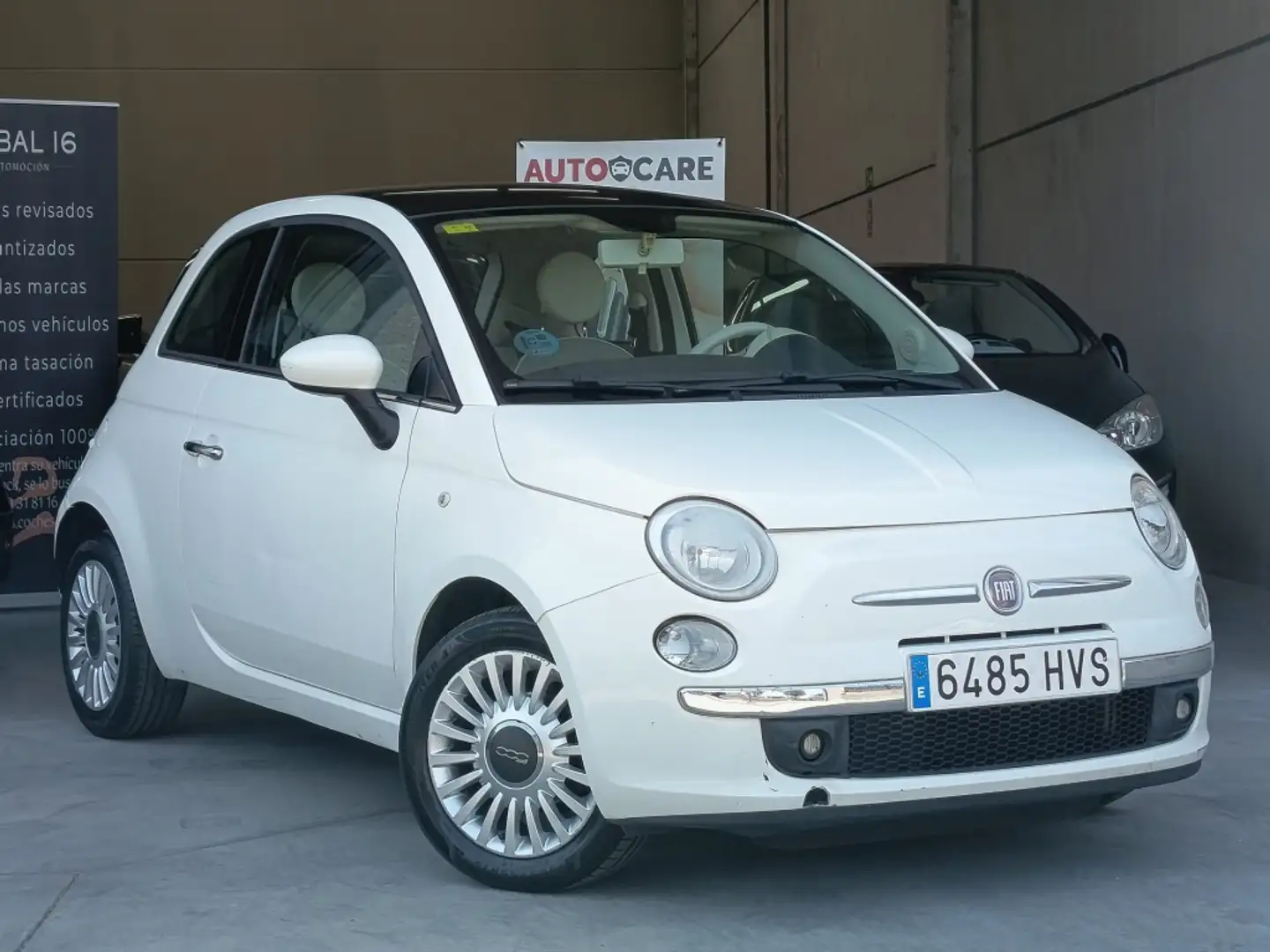 Fiat 500 1.2 Lounge Blanco - 2