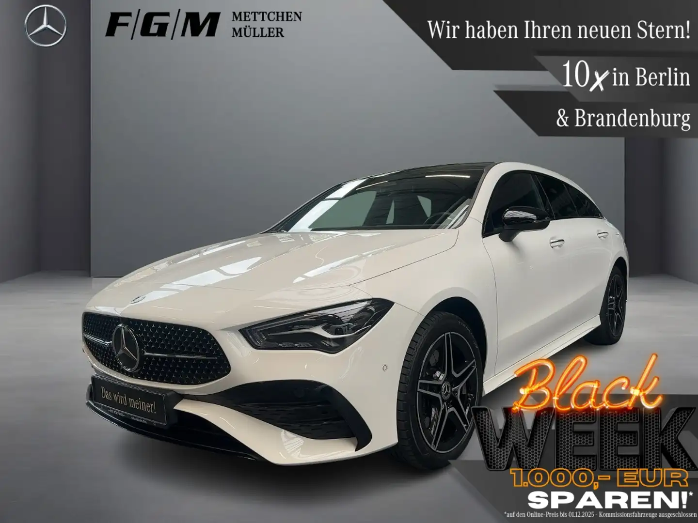 Mercedes-Benz CLA 250 e SB AMG Line Advanced+ KeyGo|S-Dach|TWA Weiß - 1
