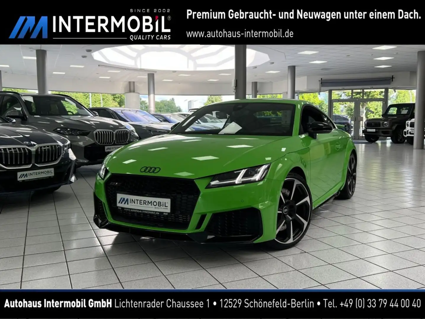 Audi TT RS 2.5 TFSI quattro*EXCLUSIVE*MATRIX*B&O*TOTW Yeşil - 1
