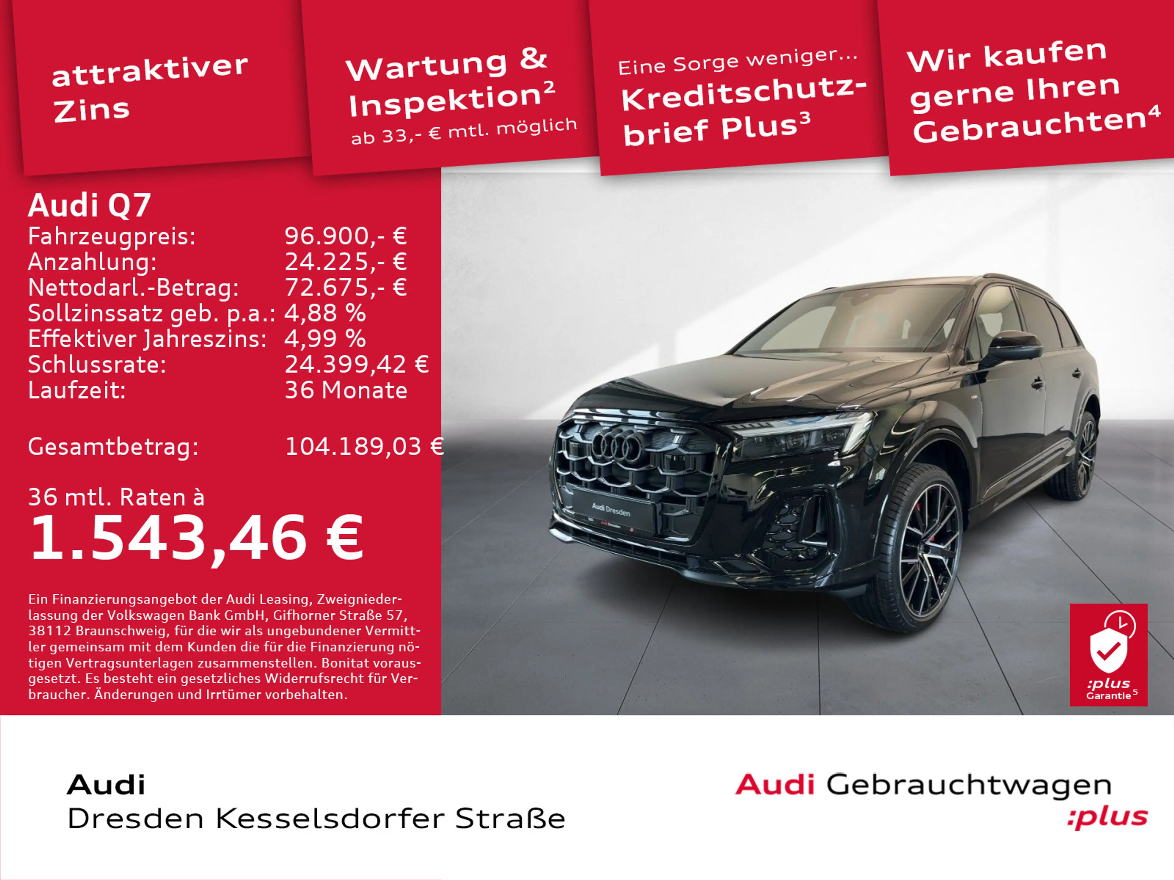 Audi Q7 SUV S line TDI quattro 210 kW Neuwagen — photo 2