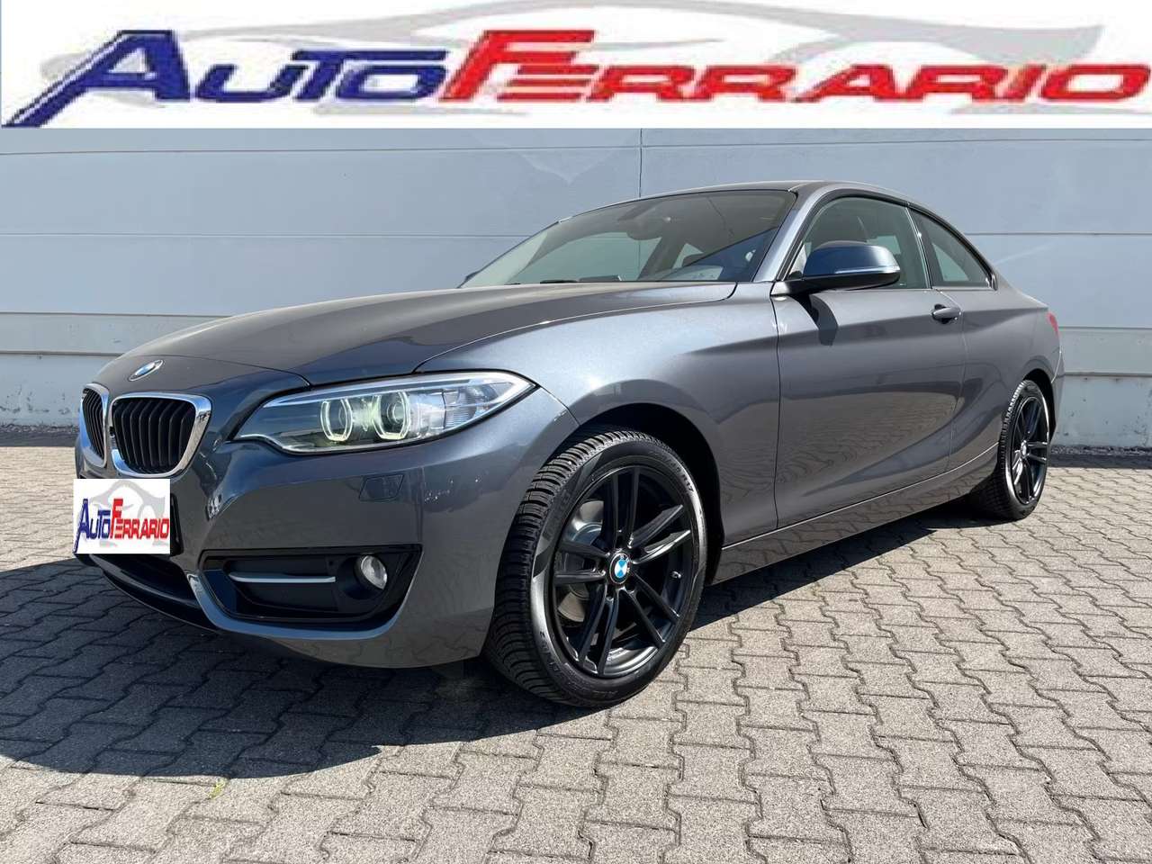 BMW 218 SPORT LINE FULL LED 18" NAVY SENS PARK CRUISE CONT