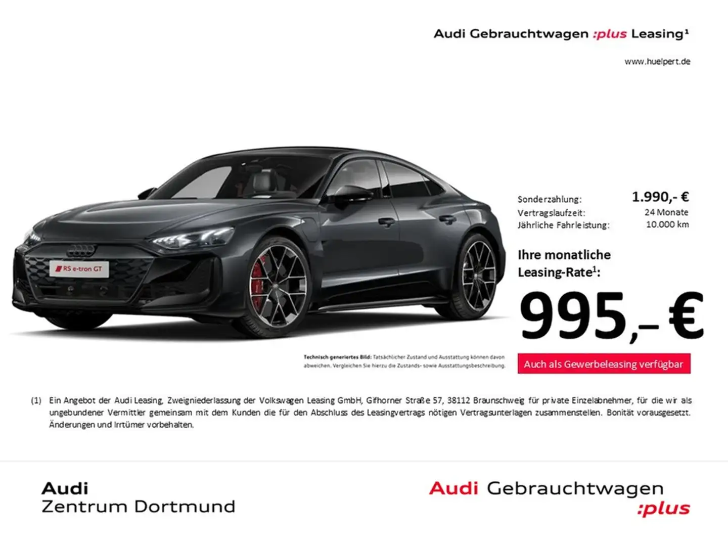 Audi RS e-tron GT quattro CARBONDACH B&O 360°CAM LM21 Grau - 1