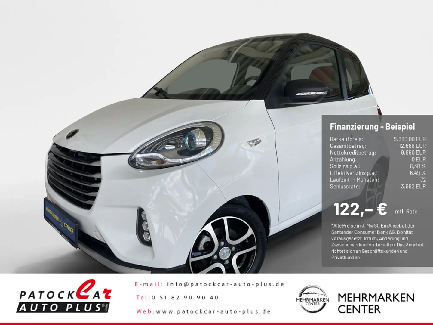 Elaris Pio *225 km Reichw. KLIMA PDC KAMERA NAVI LED Bílá - 1