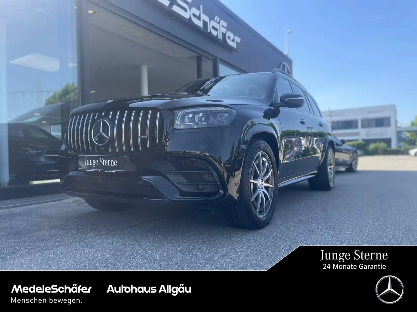 Mercedes-Benz GLS 63 AMG GLS 63 AMG 4M+ Premium+ AHK MASSAGE NAPPA NP199 Nero - 1