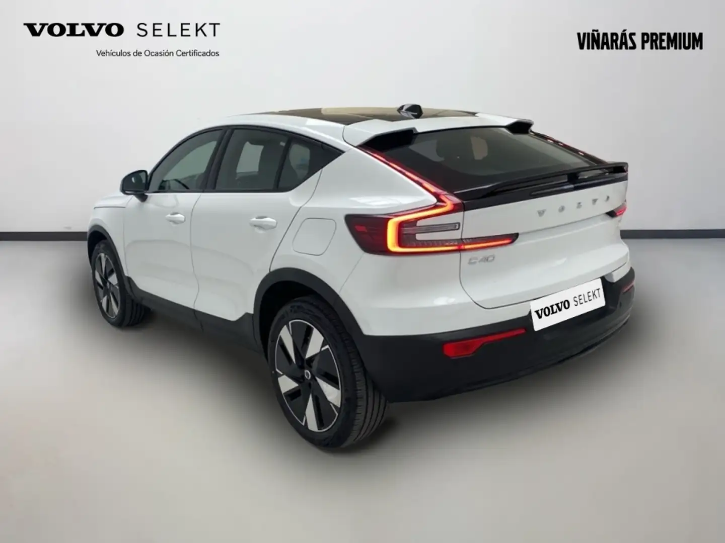 Volvo C40 Recharge Single Eléctrico Plus Blanco - 2