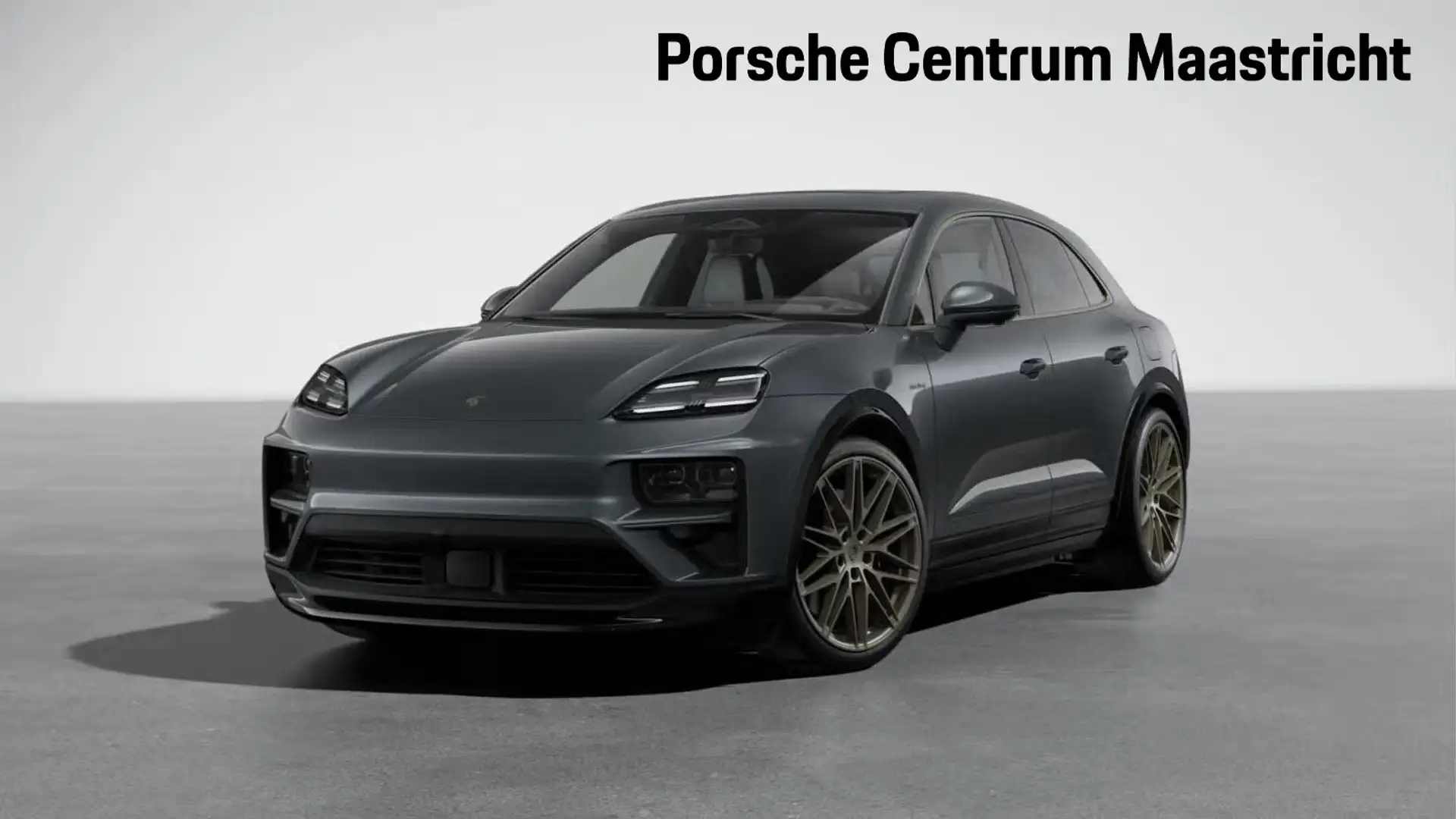 Porsche Macan Turbo Gris - 1