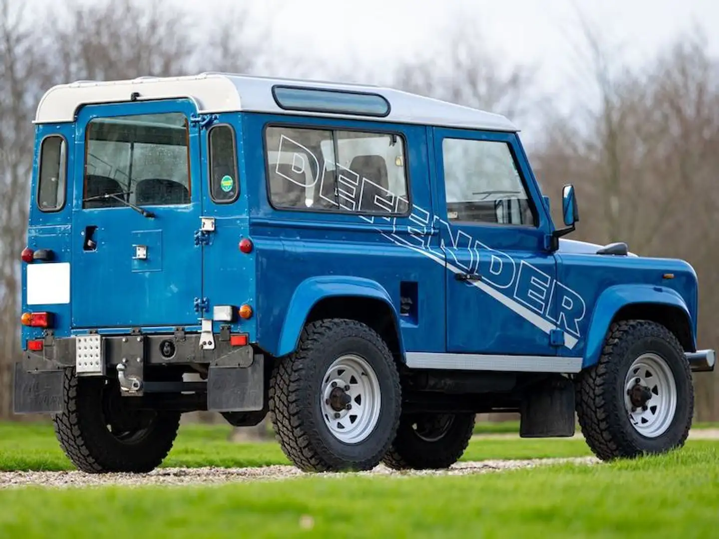 Land Rover Defender 90 Blue - 2