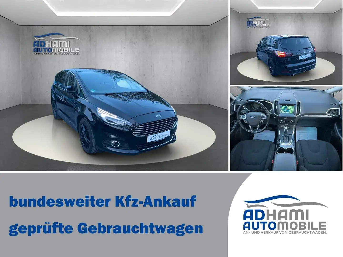 Ford S-Max Titanium/Automatik/LED/NAVI/7-Sitzer/PANO! Schwarz - 1