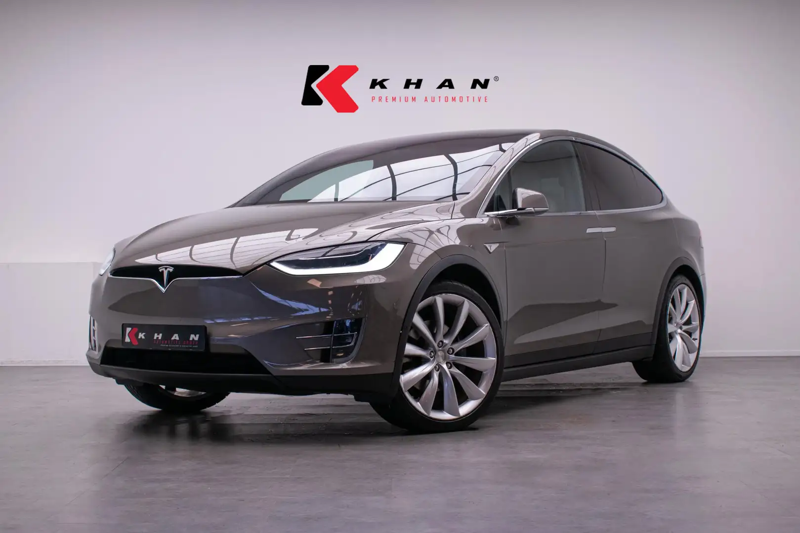Tesla Model X 90D 6p. | Levenslang free supercharge| Beige - 1