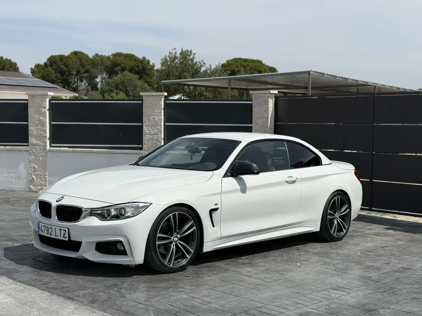BMW 420 420dA Cabrio Wit - 2