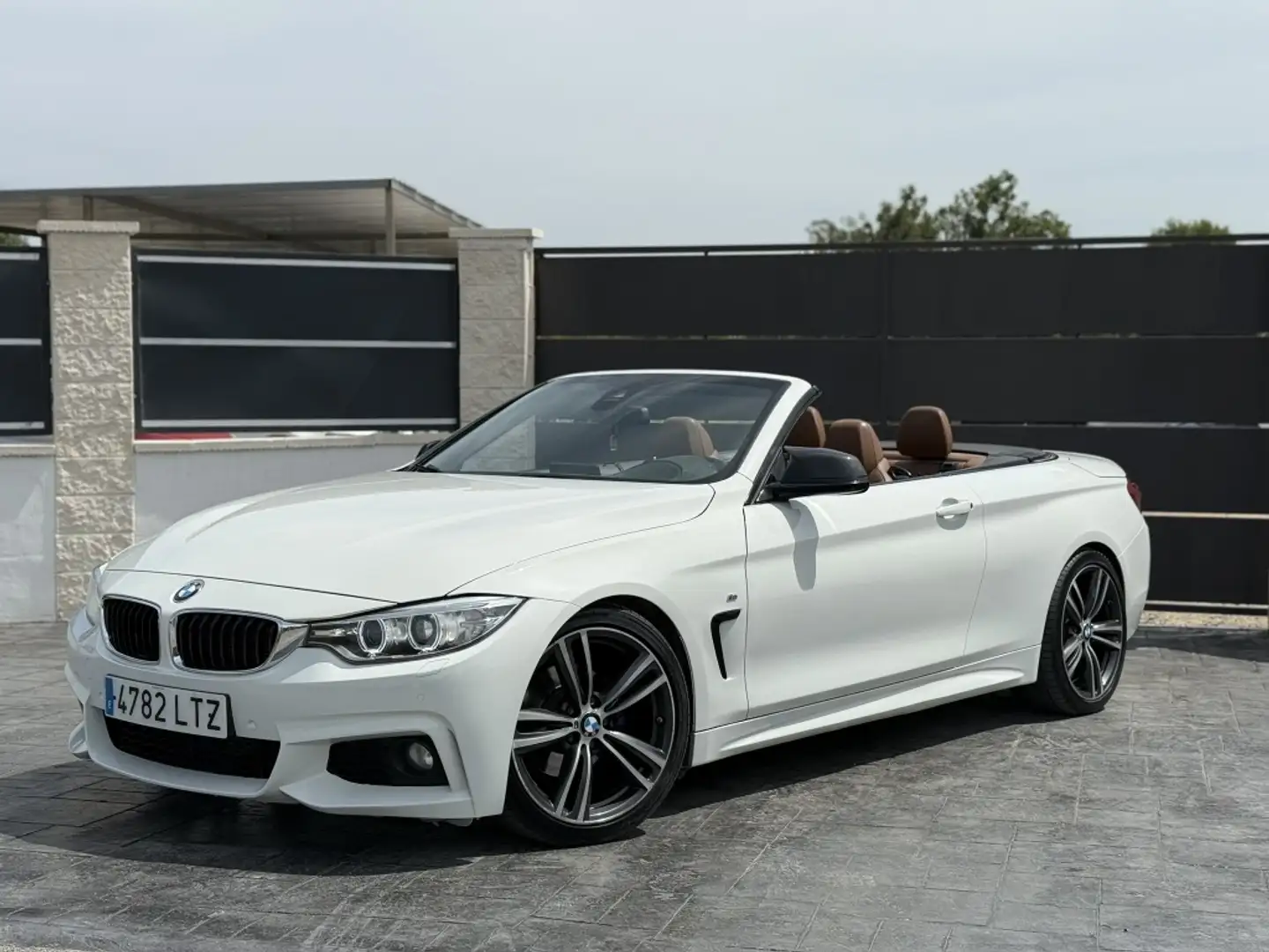 BMW 420 420dA Cabrio Wit - 1