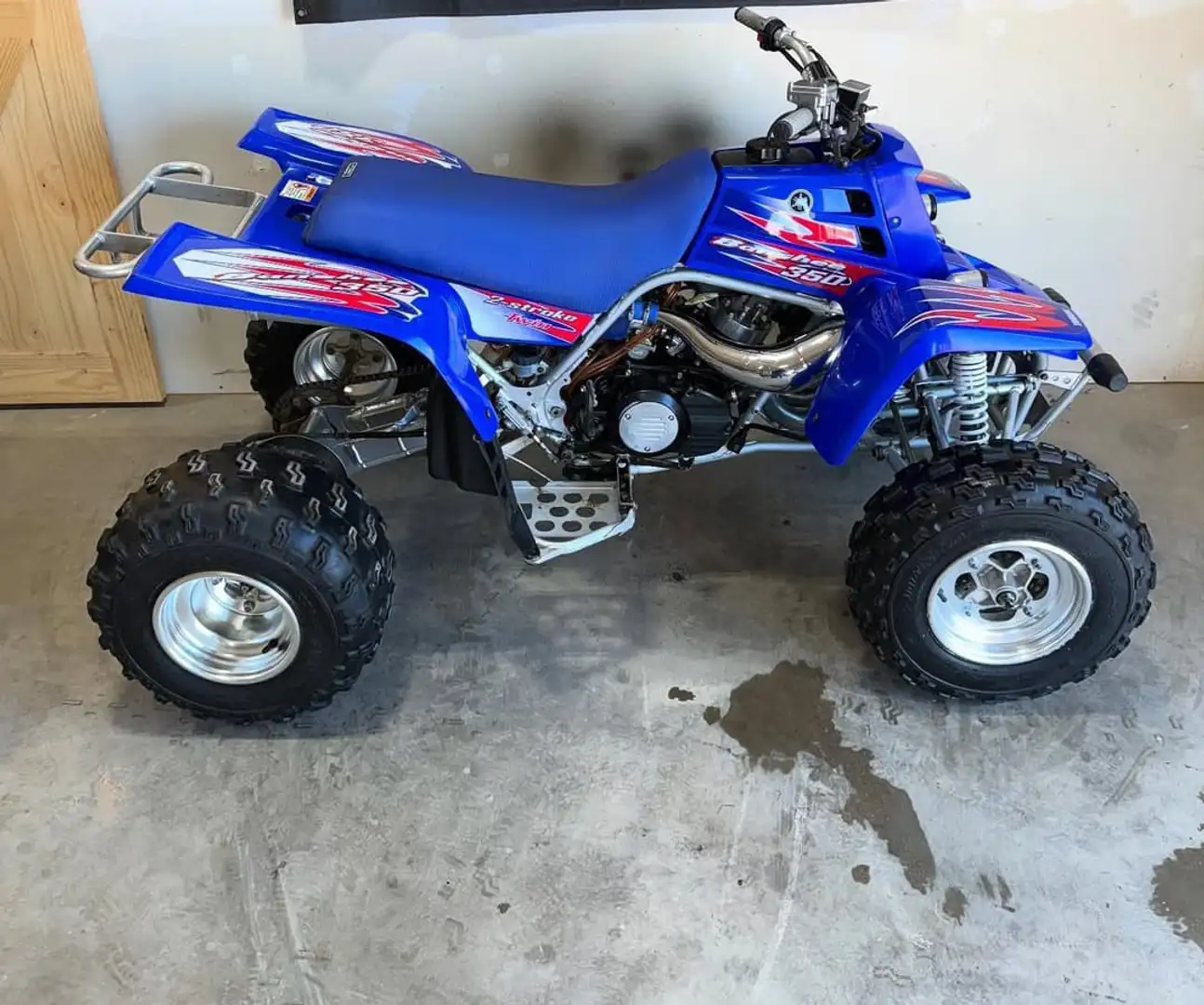 Yamaha XT 350 Blauw - 1