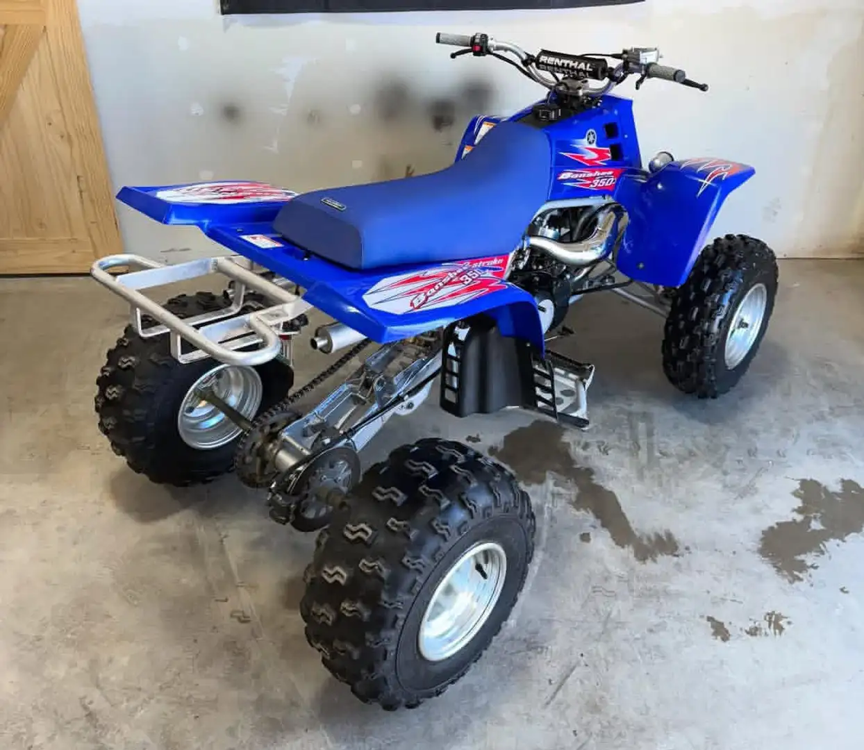 Yamaha XT 350 Blauw - 2